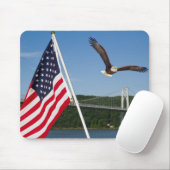 Bald Eagle (Amerikaanse trots) Muismat (Met muis)