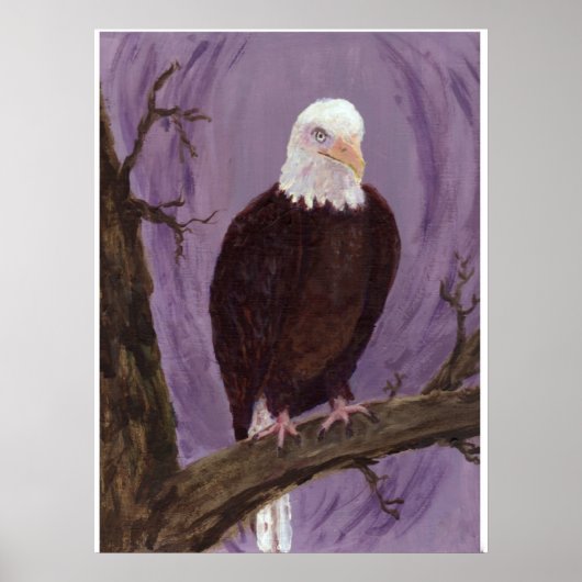 Bald Eagle Art Print (Voorkant)