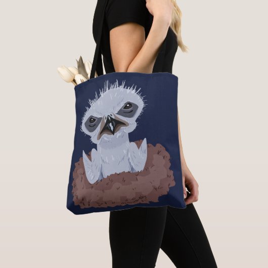 Bald Eagle Baby Tote Bag (Dichtbij)