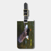 Bald Eagle bagagelabel (Voorkant verticaal)