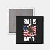 Bald Eagle Bald is prachtig 4 juli Independe Magneet (Voorkant / Achterkant)