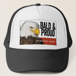 Bald Eagle "Bald & Proud" Trucker Hat Trucker Pet