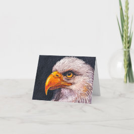 Bald Eagle Bedankt voor de blanco notitie