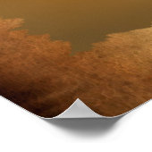 Bald Eagle bij Sunset Gratitude Series Poster (Hoek)