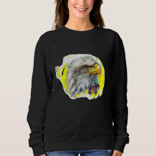 Bald Eagle Bird Avian Ornithology Foto Art Trui