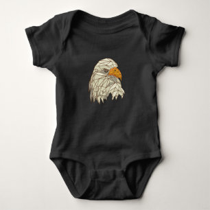 Bald Eagle Bird of Prey Design Romper