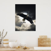 Bald Eagle Bird Poster (Keuken)