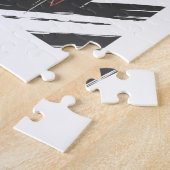 Bald Eagle Bird USA Flag Crying Pray for USA Legpuzzel (Zijkant)