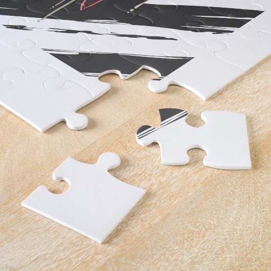 Bald Eagle Bird USA Flag Crying Pray for USA Legpuzzel (Zijkant)