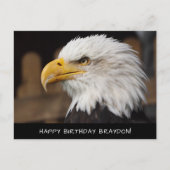 Bald Eagle Birthday Briefkaart (Voorkant)