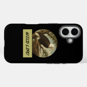 Bald Eagle Black Hoesje-Mate iPhone Case (Achterkant (horizontaal))
