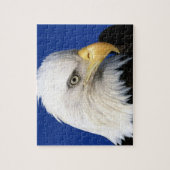 Bald Eagle Blue Sky familie Quiet Fun Legpuzzel (Verticaal)