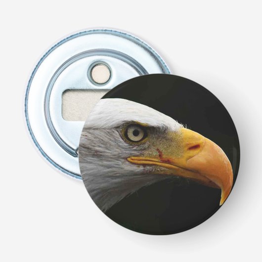 Bald Eagle bocnm Button Flesopener (Voorkant)