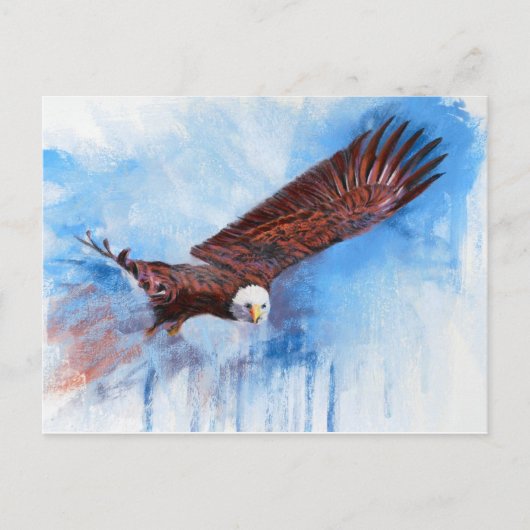 Bald Eagle Briefkaart (Voorkant)