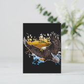 Bald Eagle Briefkaart (Staand voorkant)