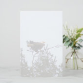 Bald Eagle Briefpapier (Staand voorkant)