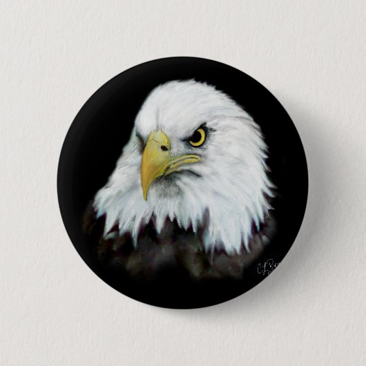 Bald Eagle Button 2 (Voorkant)