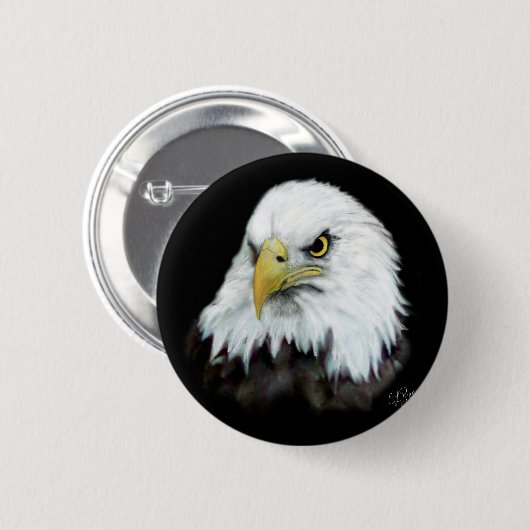 Bald Eagle Button 2 (Voorkant /achterkant)