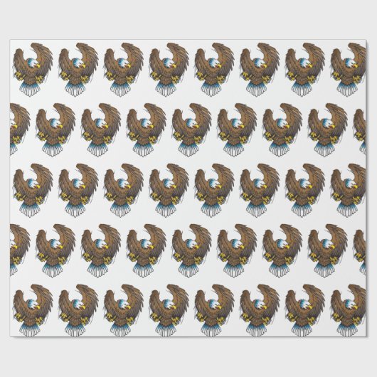 Bald Eagle Cadeaupapier (Vlak)