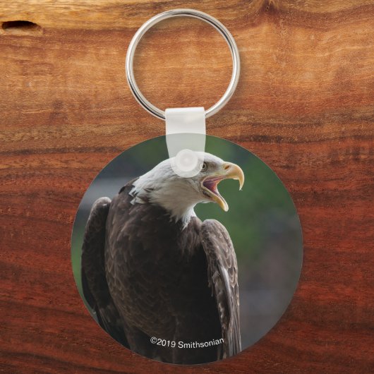 Bald Eagle Calling Sleutelhanger (Voorkant)