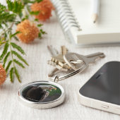 Bald Eagle Calling Sleutelhanger (Zijkant)