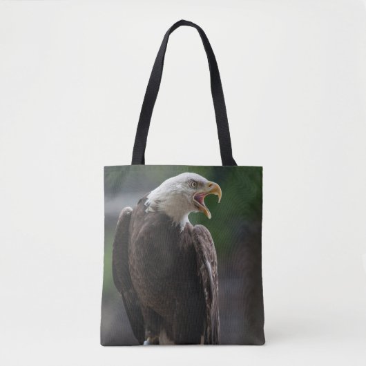 Bald Eagle Calling Tote Bag (Voorkant)