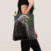 Bald Eagle Calling Tote Bag (Dichtbij)