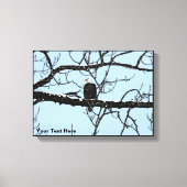 Bald Eagle Canvas Afdruk (Voorkant)