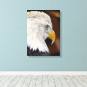Bald Eagle Canvas Afdruk (Insitu (Houten vloer))