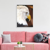 Bald Eagle Canvas Afdruk (Insitu (Woonkamer))