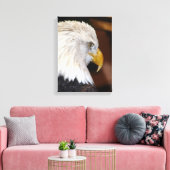 Bald Eagle Canvas Afdruk (Insitu (Woonkamer))
