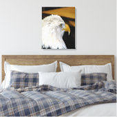 Bald Eagle Canvas Afdruk (Insitu (Slaapkamer))