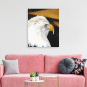 Bald Eagle Canvas Afdruk (Insitu (Woonkamer))