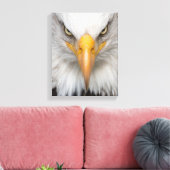 Bald eagle canvas afdruk (Insitu (Woonkamer))