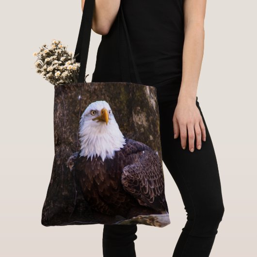 Bald Eagle Canvas tas (Dichtbij)