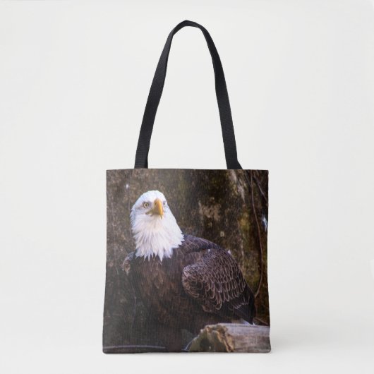Bald Eagle Canvas tas (Voorkant)