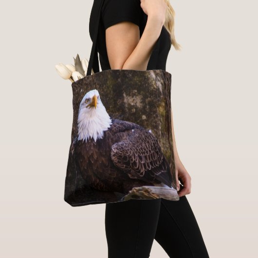 Bald Eagle Canvas tas (Dichtbij)