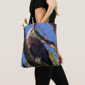 Bald Eagle Canvas tas (Dichtbij)