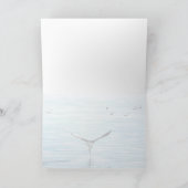 Bald Eagle Catching Salmon All Occasion Blank Feestdagen Kaart (Binnen)