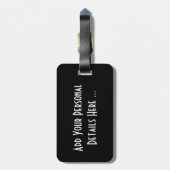 Bald Eagle cd ltcna Bagagelabel (Achterkant verticaal)