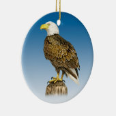 Bald Eagle Ceramic Ornament (Rechts)