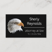 Bald Eagle charming aanpasbaar Visitekaartje (Voorkant)