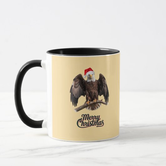 Bald Eagle Christmas Mok (Links)