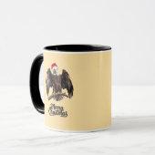 Bald Eagle Christmas Mok (Voorkant links)