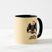 Bald Eagle Christmas Mok (Voorkant rechts)