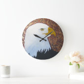 Bald Eagle Clock Grote Klok (Huis)