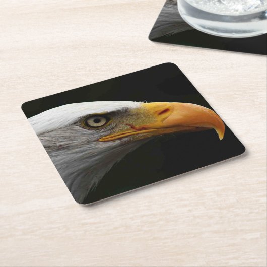 Bald Eagle coastercna Kartonnen Onderzetters (Schuin)