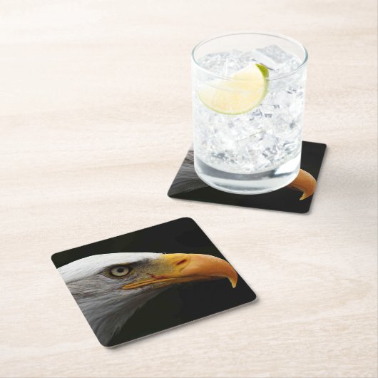 Bald Eagle coastercnm Kartonnen Onderzetters (Insitu)