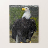 Bald Eagle Colorado.kerstcadeautjes Legpuzzel (Verticaal)