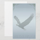Bald Eagle Custom Stationery Briefpapier (Voorkant / Achterkant)